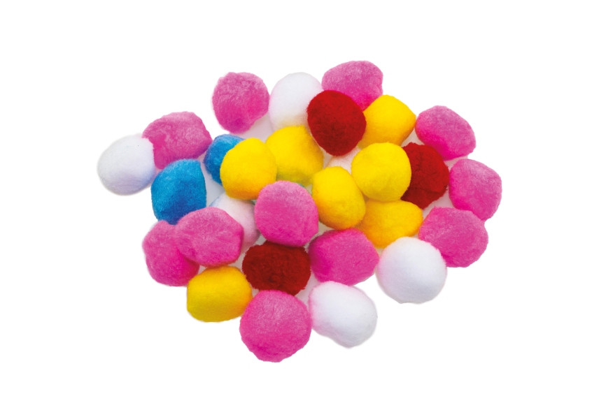 Pompony 5cm mix POM41 Brewis